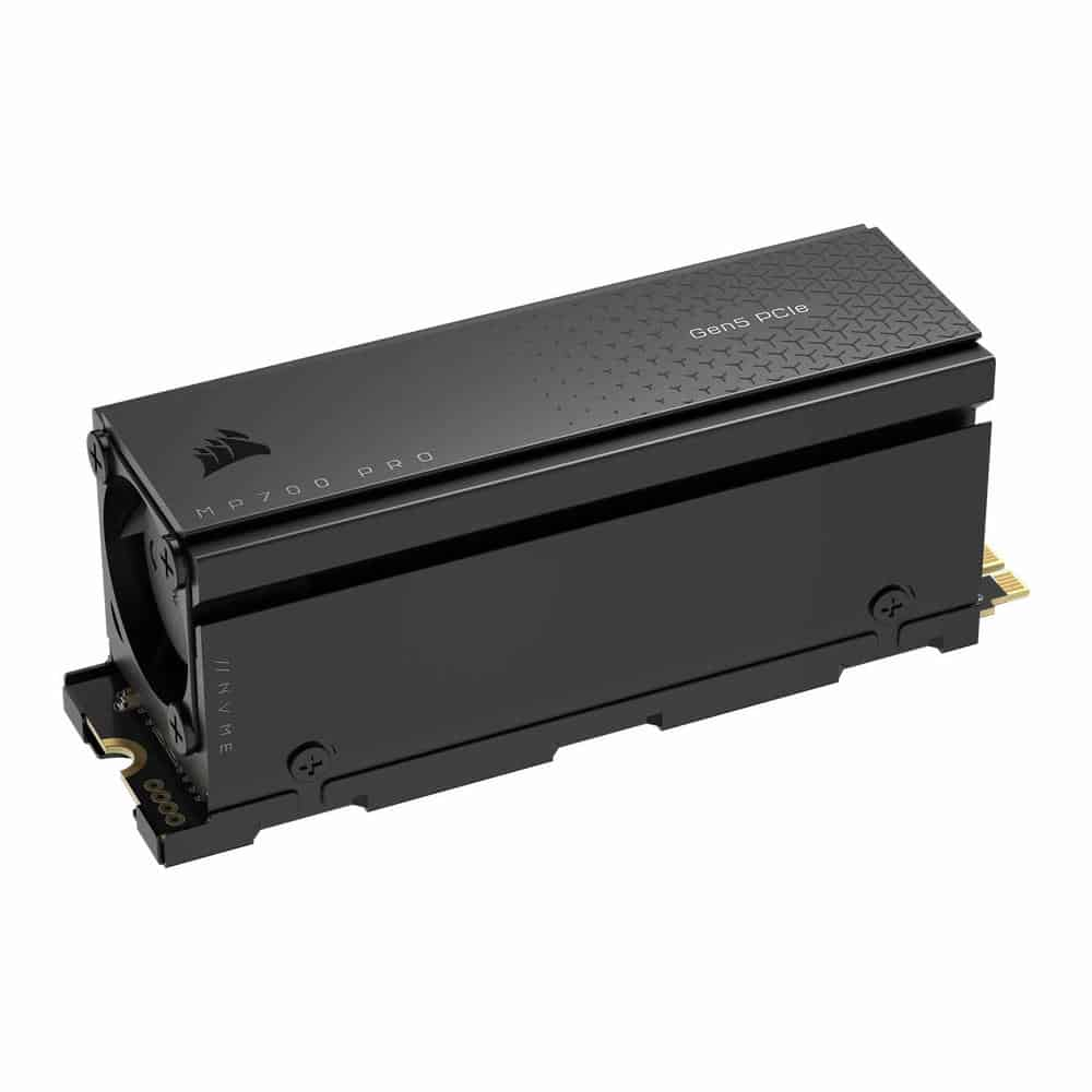 (image for) Corsair MP700 PRO with Air Cooler 1TB M.2 PCIe Gen 5 NVMe SSD/Solid State Drive